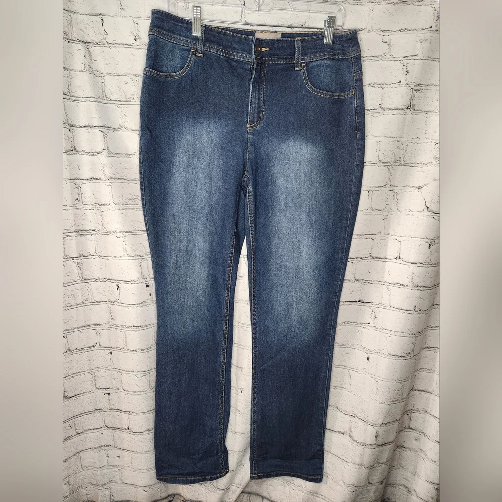 Chicos Women's Denim Jean Size 1 -‎ 8/10